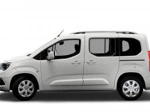 vauxhall combo life 2021 3D Model