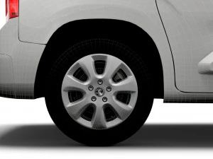 vauxhall combo life 2021 3D Model