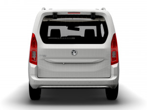 vauxhall combo life 2021 3D मॉडल