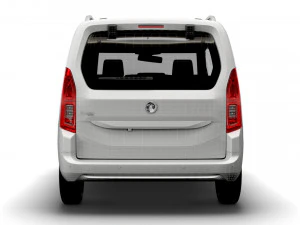 vauxhall combo life 2021 3D Model