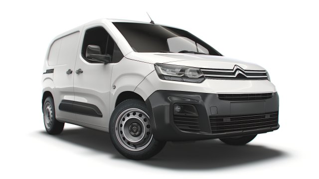 citroen berlingo van swb 2021 Model 3D .c4d .max .obj .3ds .fbx .stl .blend 