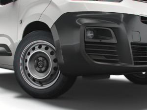 citroen berlingo van swb 2021 Model 3D