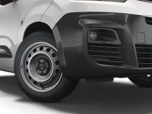 citroen berlingo van swb 2021 3D Model
