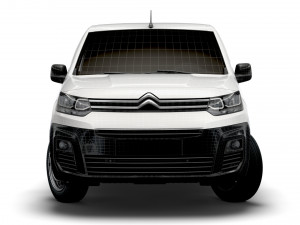 citroen berlingo van swb 2021 Model 3D