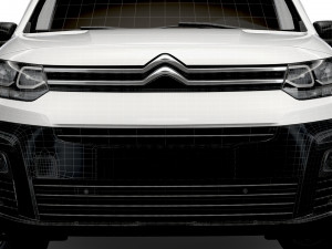 citroen berlingo van swb 2021 Model 3D
