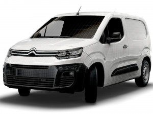citroen berlingo van swb 2021 Model 3D