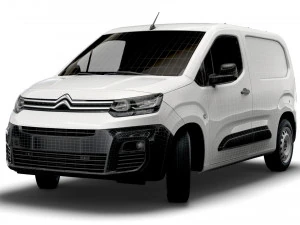 citroen berlingo van swb 2021 3D Model