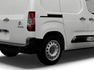citroen berlingo van swb 2021 Model 3D