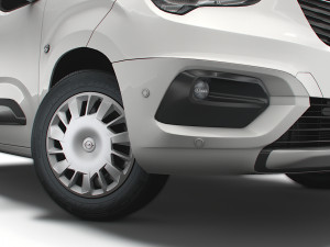 opel combo sportive swb 2021 Model 3D