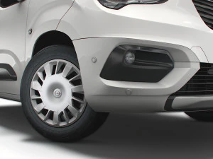 opel combo sportive swb 2021 3D Model