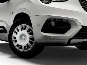 opel combo sportive swb 2021 3D Model