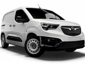 opel combo swb edition van 2021 3D 模型