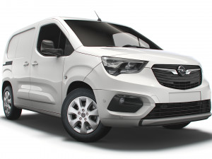 opel combo swb limited edition van 2021 3D Model