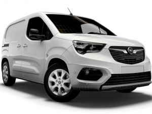 opel combo swb limited edition van 2021 Model 3D