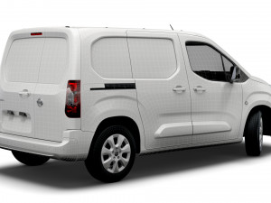 opel combo swb limited edition van 2021 Model 3D