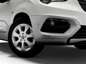 opel combo swb limited edition van 2021 Model 3D