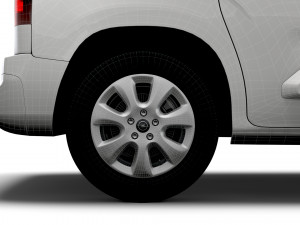 opel combo swb limited edition van 2021 Model 3D