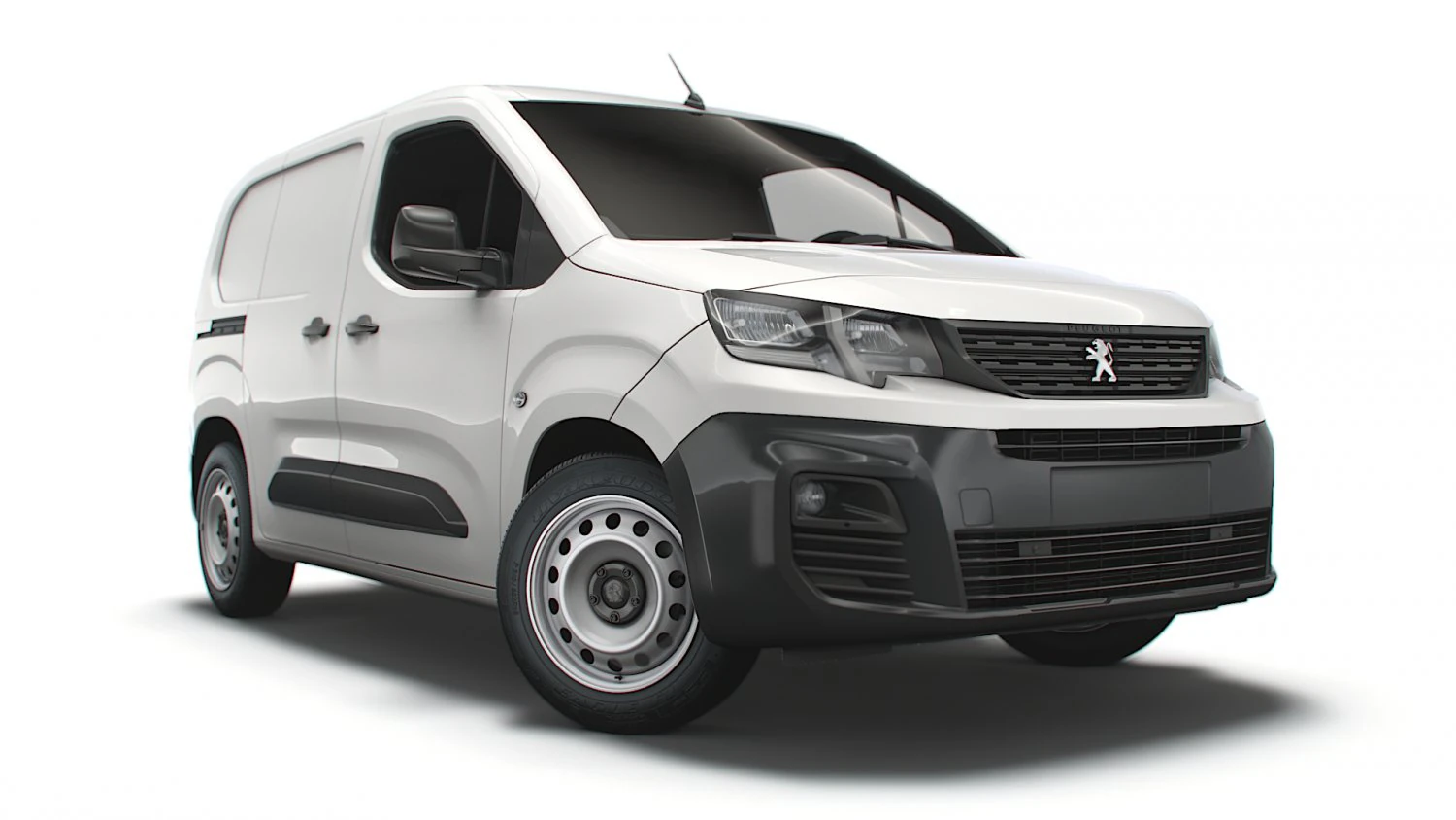peugeot partner van swb 2021 3D Model .c4d .max .obj .3ds .fbx .stl .blend 