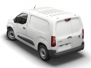 peugeot partner van swb 2021 Modello 3D