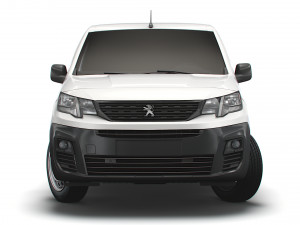 peugeot partner van swb 2021 Modello 3D