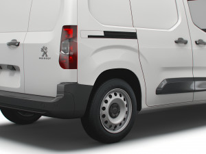 peugeot partner van swb 2021 Modello 3D