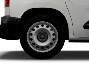 peugeot partner van swb 2021 Modello 3D