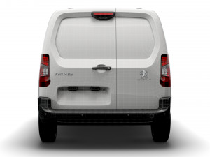 peugeot partner van swb 2021 Modello 3D
