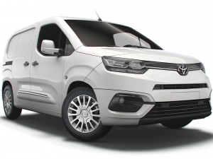 toyota proace city swb van 2021 3D Model
