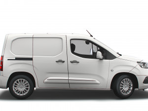 toyota proace city swb van 2021 Model 3D
