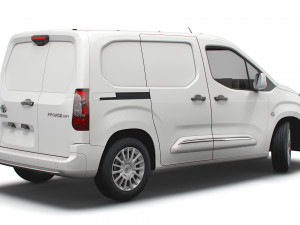 toyota proace city swb van 2021 Model 3D