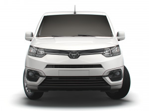 toyota proace city swb van 2021 Model 3D