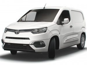 toyota proace city swb van 2021 Model 3D