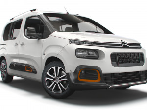 citroen berlingo multispace xtr 2021 3D Model