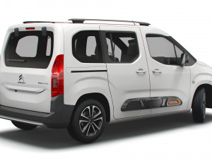 citroen berlingo multispace xtr 2021 Modelo 3D