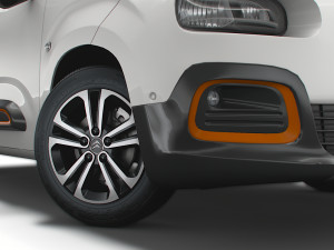 citroen berlingo multispace xtr 2021 Modelo 3D