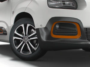 citroen berlingo multispace xtr 2021 3D Model