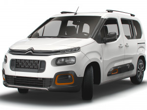 citroen berlingo multispace xtr 2021 Modelo 3D