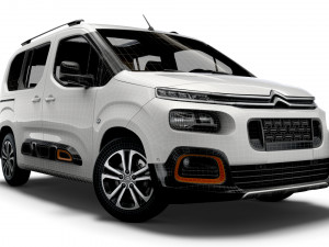 citroen berlingo multispace xtr 2021 Modelo 3D