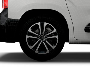 citroen berlingo multispace xtr 2021 Modelo 3D