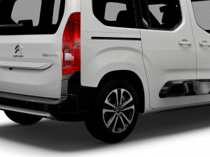 citroen berlingo multispace xtr 2021 Modelo 3D