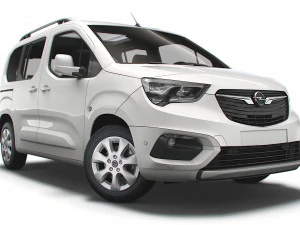opel combo life 2021 3D Model