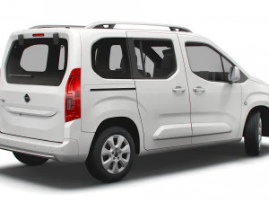 opel combo vida 2021 Modelo 3D