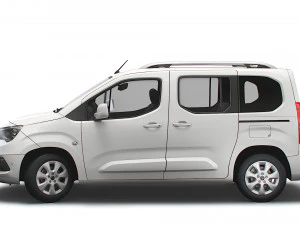 opel combo vida 2021 Modelo 3D