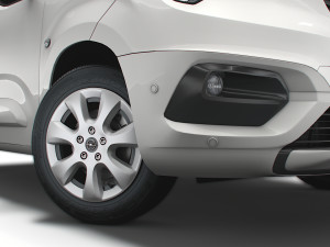 opel combo life 2021 Modèle 3D