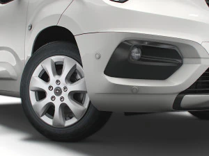 opel combo vida 2021 Modelo 3D