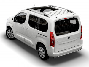 opel combo life 2021 Modèle 3D