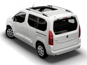 opel combo vida 2021 Modelo 3D