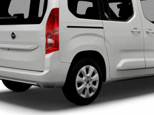 opel combo vida 2021 Modelo 3D