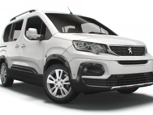 peugeot rifter 2020 3D Модель