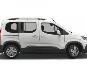 peugeot rifter 2020 3D Model
